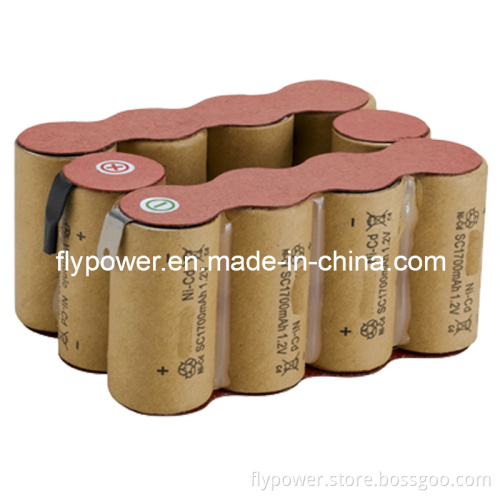 Ni-CD Battery 12V Sc1700mAh High Rate Discharge Rechargeable Battery for Power Tool (FD-SC1700P)